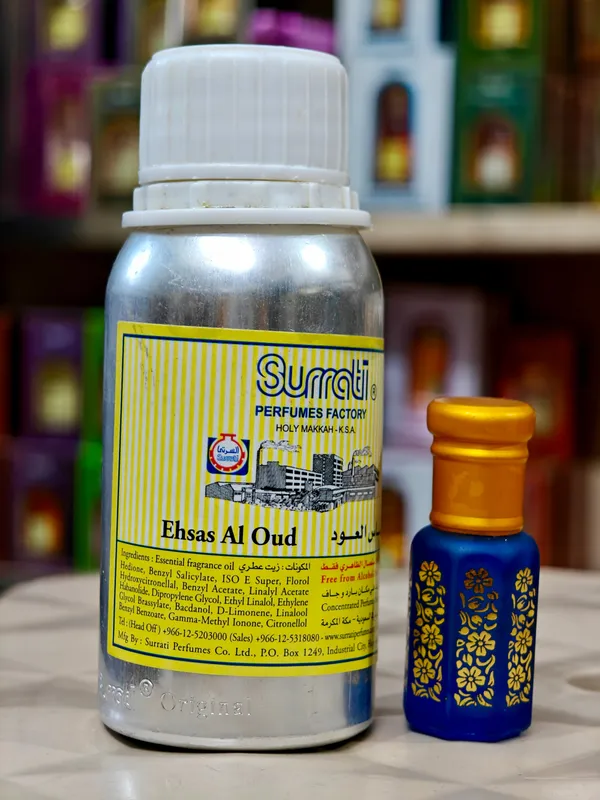Surrati_Ehsas_Al_Oud_25_Ml_Aluminum_Tin_Made_In_Saudi_Arabia_Floral_Attar_Floral