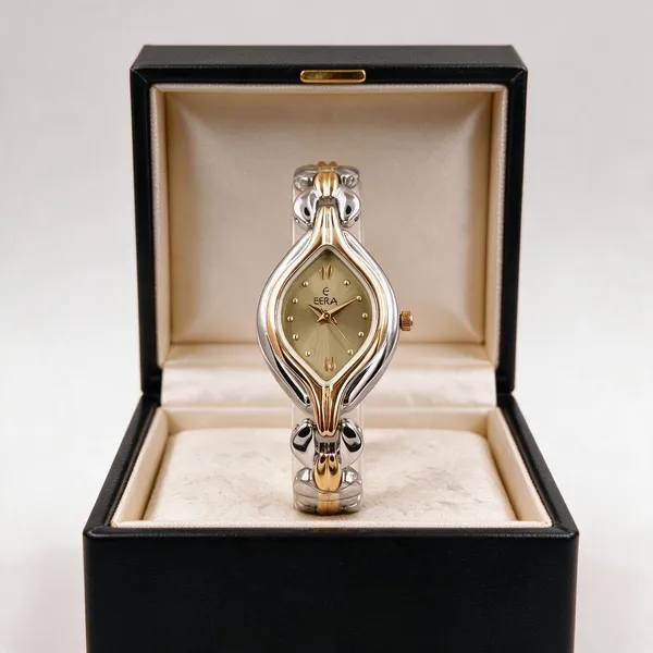 Gold_And_SilverClassic_Metal_Analog_Watch_For_Women
