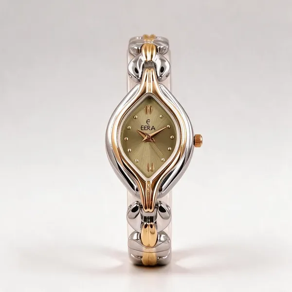 Gold_And_SilverClassic_Metal_Analog_Watch_For_Women