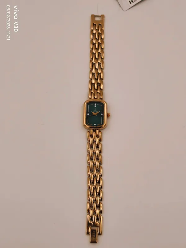 Eera_Gold_Tone_Rectangular_Analog_Bracelet_Watch_For_Women