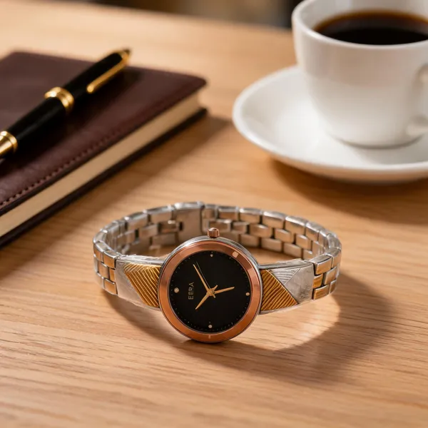 Eera_Gold_Tone_Analog_Wristwatch_With_Black_Dial
