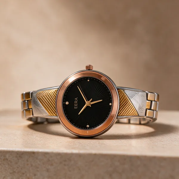 Eera_Gold_Tone_Analog_Wristwatch_With_Black_Dial