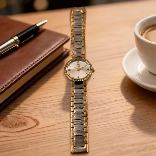 Eera_Gold_Tone_Two-Tone_Analog_Bracelet_Watch_For_Women