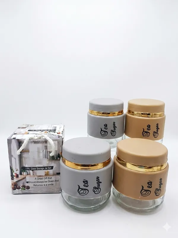 Glass_Kitchen_Storage_Jar_Set_With_Gold_Tone_Lids