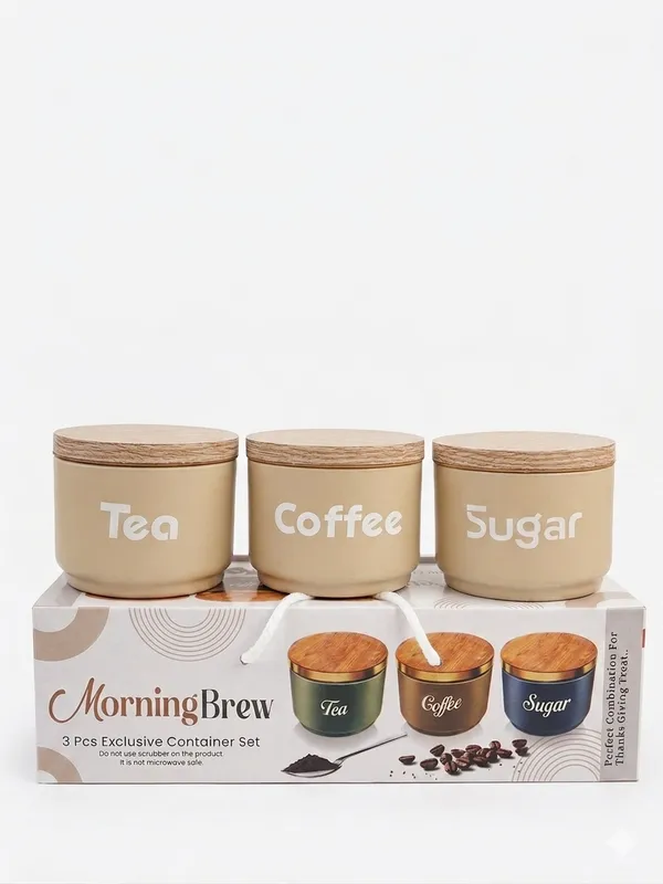 Beige_Tea_Coffee_Sugar_Container_Set_With_Wood-Effect_Lids