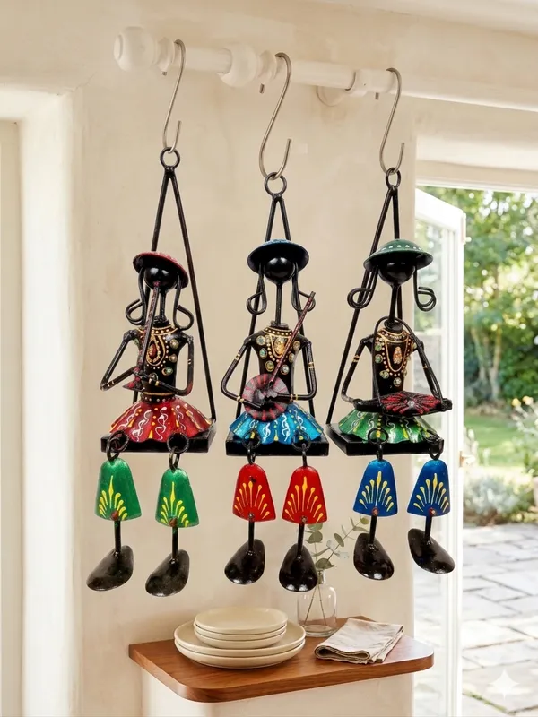 Metal_Musician_Figurine_Hanging_Wind_Chime