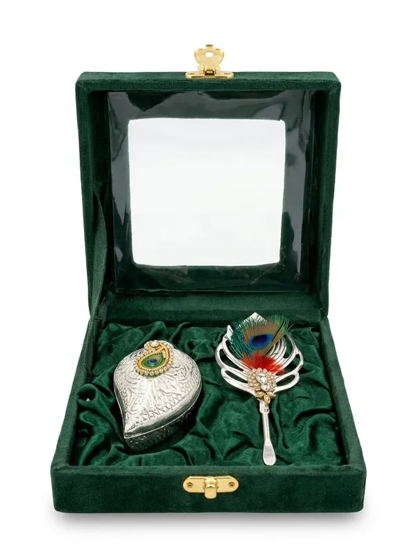 Silver-Tone_Peacock_Design_Dry_Fruit_Box_Set
