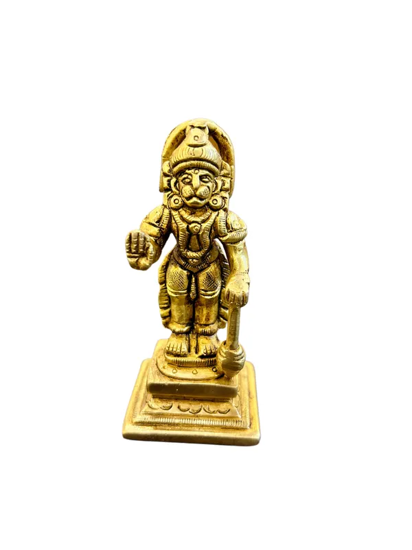 Gold_Tone_Lord_Hanuman_Idol_8_cm