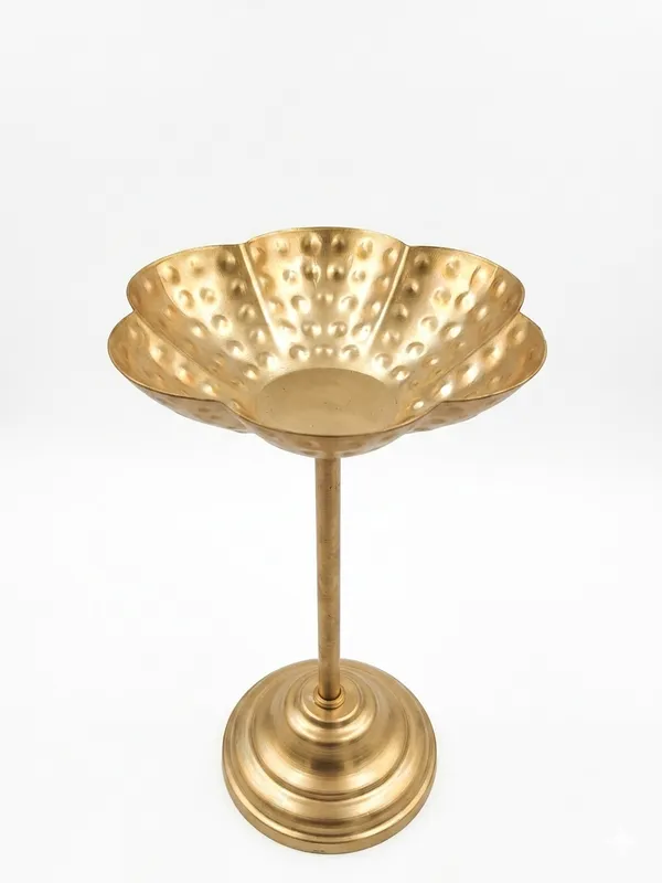 Gold_Tone_Traditional_Scalloped_Pedestal_Urli_Bowl