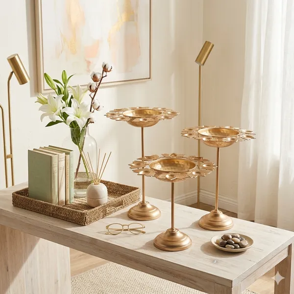 Metallic_Traditional_Lotus_Diya_Stand