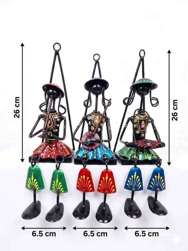 Metal_Musician_Figurine_Hanging_Wind_Chime