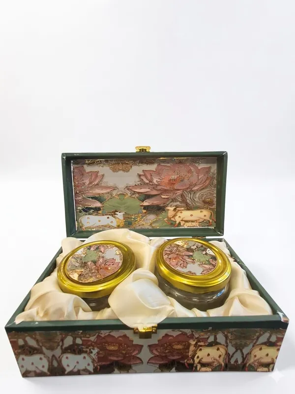 Glass_Decorative_Floral_Print_Storage_Jar_Set