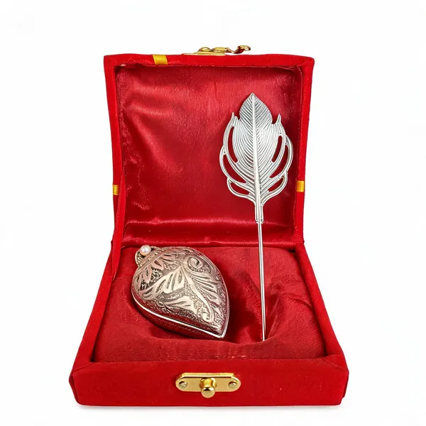 German_Silver_Traditional_Kumkum_Tilak_Box_Set_Of_2_-_Pack_of_2