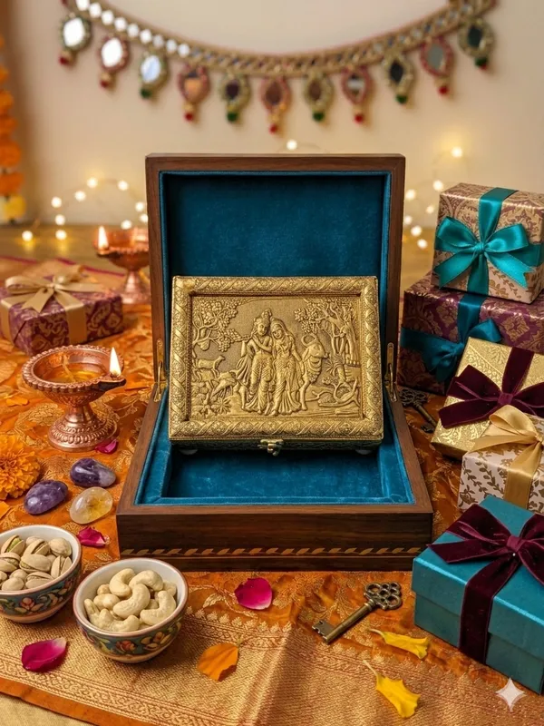 Gold_Traditional_Radha_Krishna_Embossed_Decorative_Box