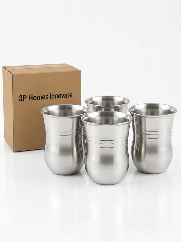 Pure_German_Silver_Plain_Medium_Glass_(Pack_of_4)