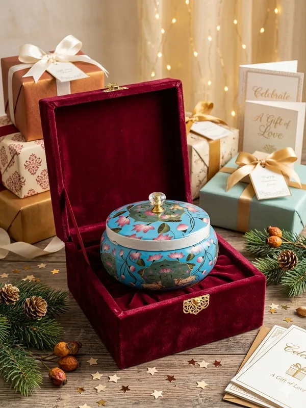 Metal_Floral_Print_Decorative_Lidded_Box