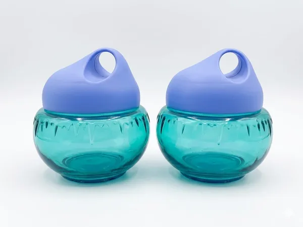 Turquoise_Glass_Hanging_Bird_Feeders_Set_Of_2