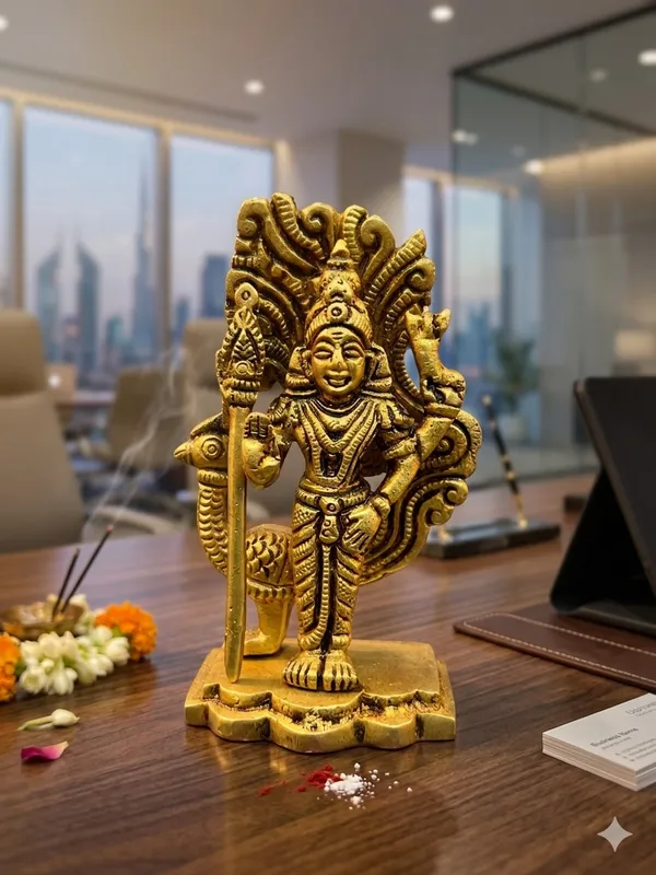 Golden_Finish_Serpent_Hood_Hindu_Deity_Idol