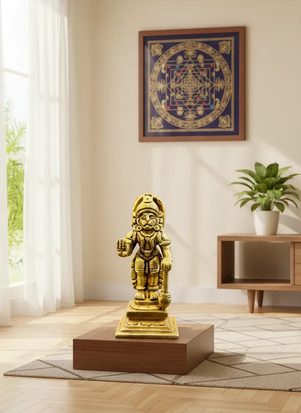 Gold_Tone_Lord_Hanuman_Idol_8_cm