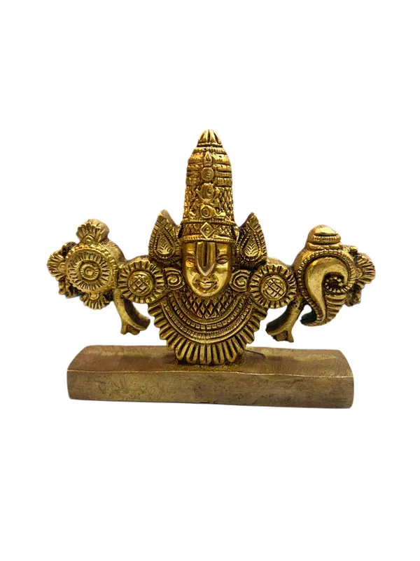 Gold_Tone_Venkateswara_Idol_with_Base