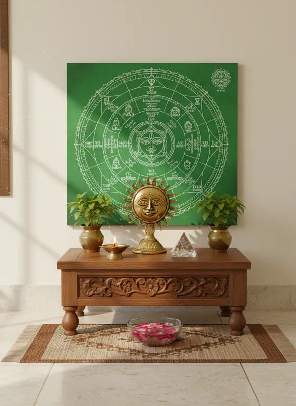 Brass_Decorative_Sun_Face_Tabletop_Figurine