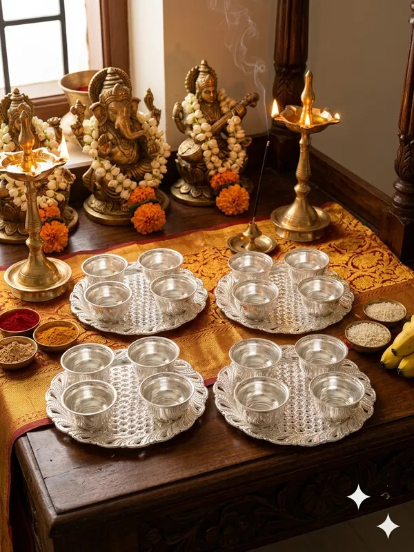 4_Kumkum_Platter_(Pack_of_4)_-_Pure_German_Silver