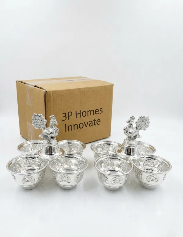 Peacock_Design_3-Bowl_Panchwala_(Pack_of_2)_-_Pure_German_Silver