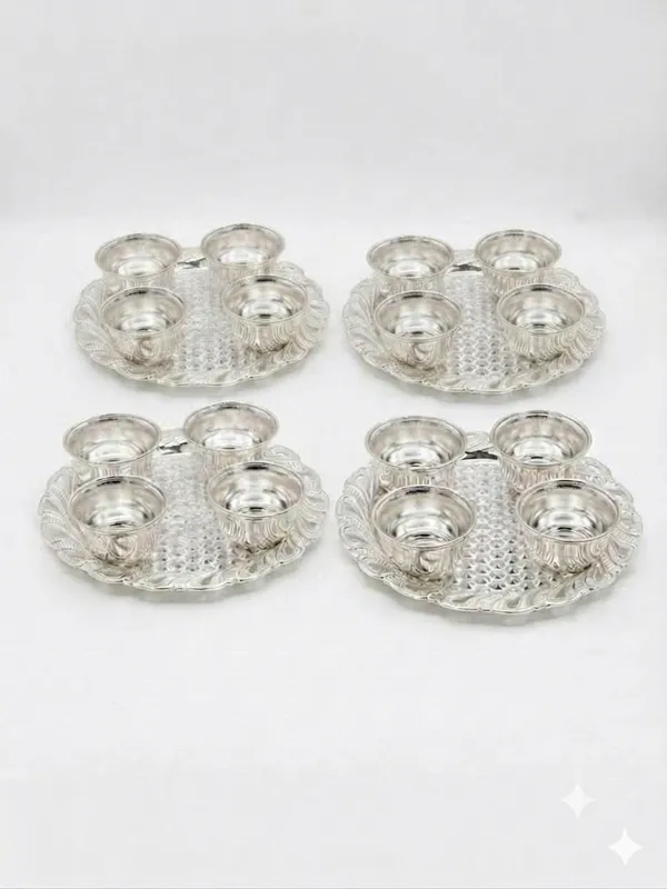 4_Kumkum_Platter_(Pack_of_4)_-_Pure_German_Silver