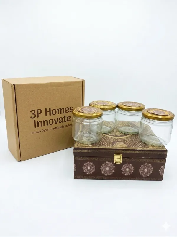 Glass_Decorative_Pattern_Storage_Jars_Set