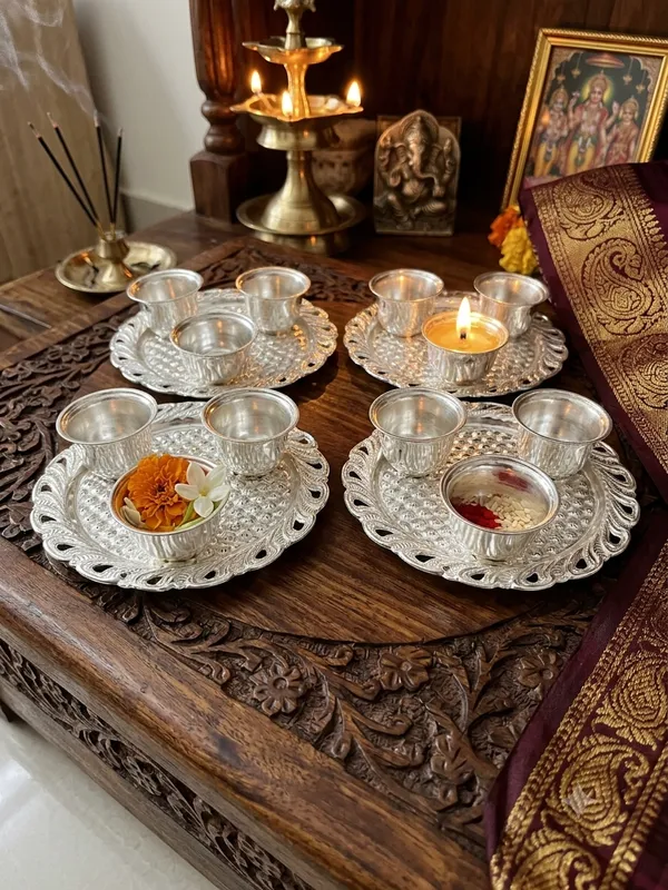 3_Kumkum_Platter_(Pack_of_4)_-_Pure_German_Silver