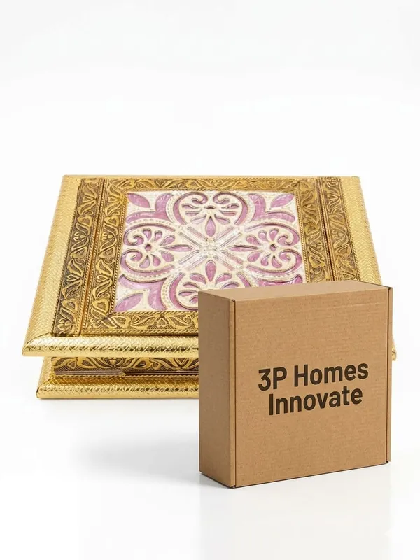 Gold-Tone_Traditional_Floral_Pattern_Decorative_Storage_Box