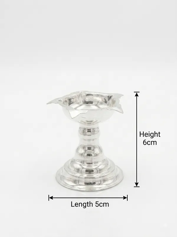 Deepam_Stand_2pc_Set_(Pack_of_1)_-_Pure_German_Silver