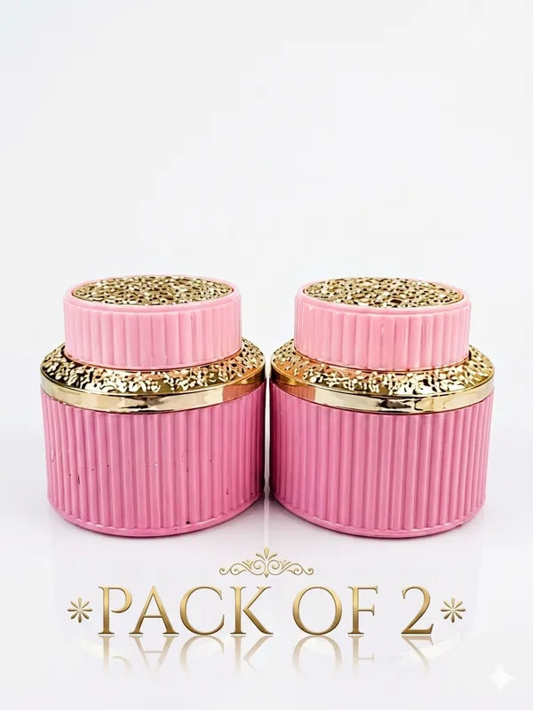 Pink_Ribbed_Decorative_Storage_Jars_Set_of_2