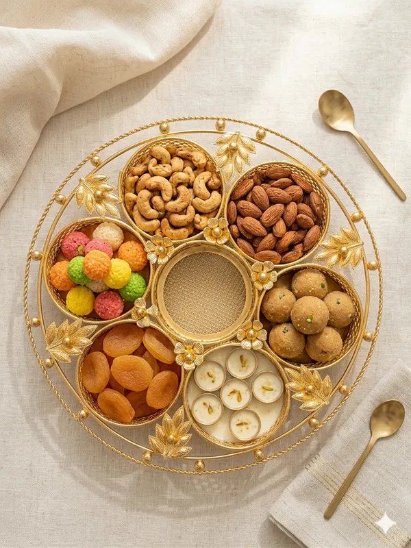 Gold_Floral_Seven-Section_Decorative_Tray
