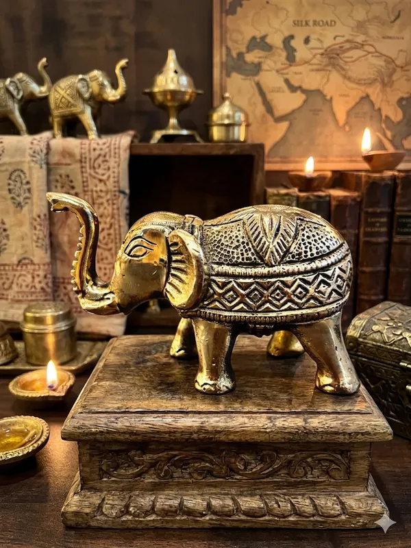 Gold_Finish_Ornate_Elephant_Figurine