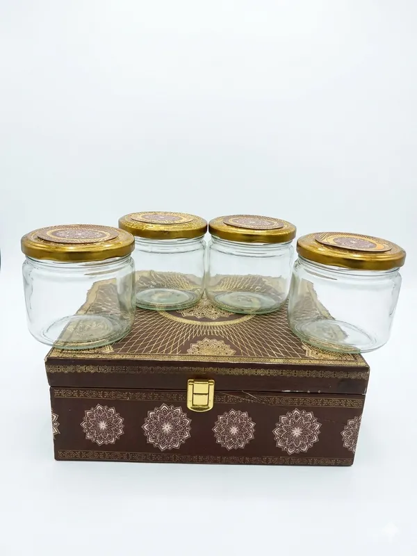 Glass_Decorative_Pattern_Storage_Jars_Set