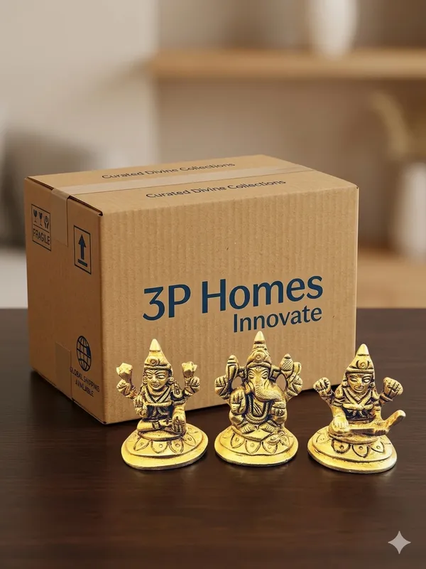 Gold-Tone_Traditional_Deity_Figurine_Set