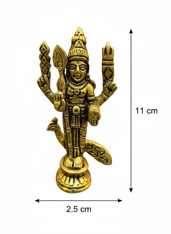 Gold_Finish_Hindu_Deity_Statue_with_Ornate_Pedestal