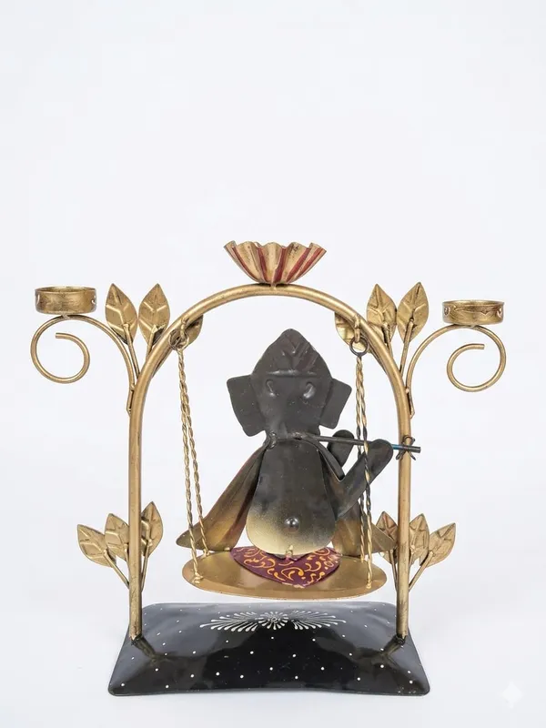 Metal_Religious_Ganesha_Swing_Idol_Decor