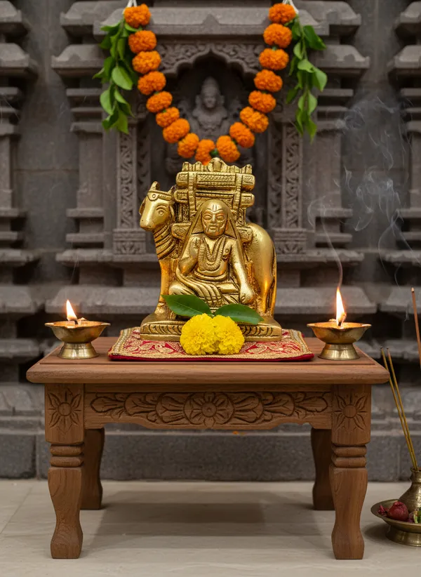 Gold_Tone_Seated_Deity_Idol_With_Bull_7_cm