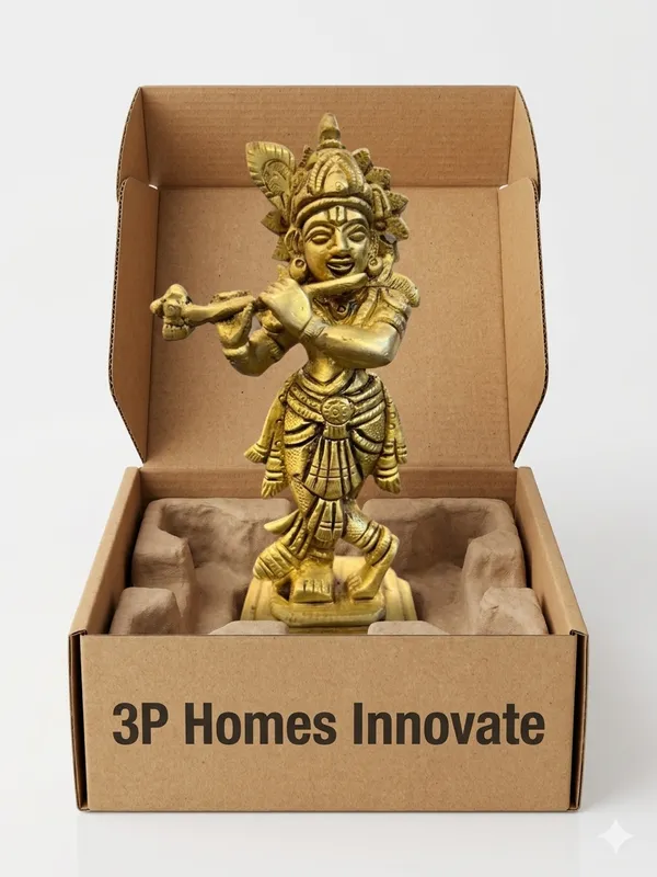 Gold-Tone_Krishna_Idol_Figurine