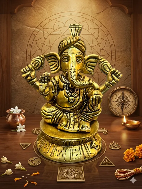 Gold_Finish_Lord_Ganesha_Idol