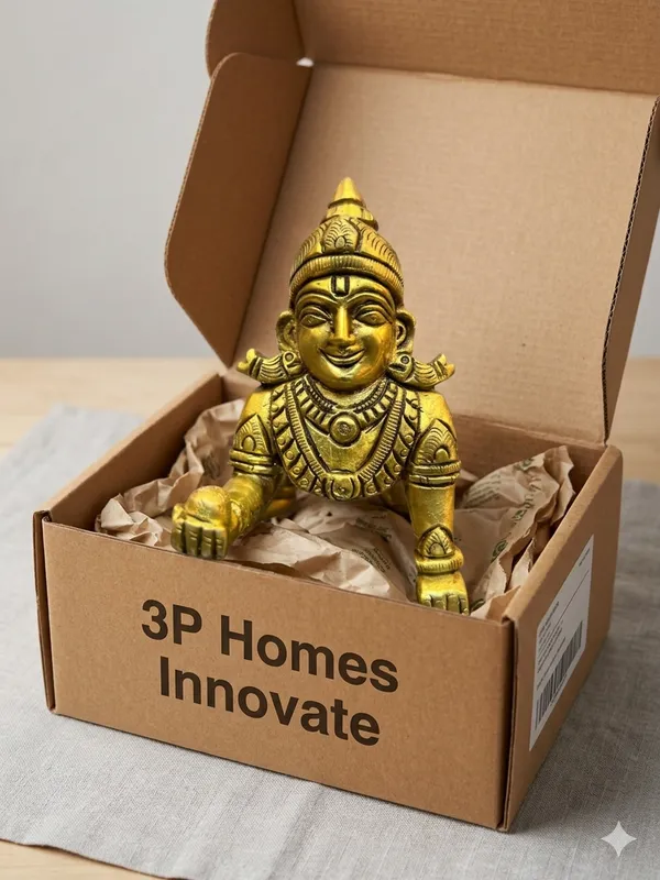 Golden_Finish_Bal_Krishna_Crawling_Idol