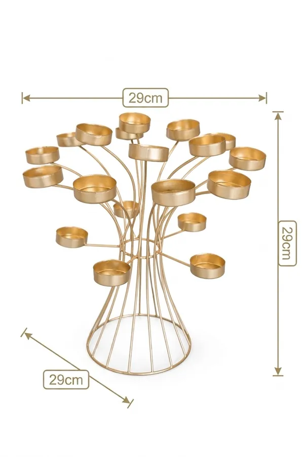 Metal_Tree_Style_Tealight_Candle_Holder