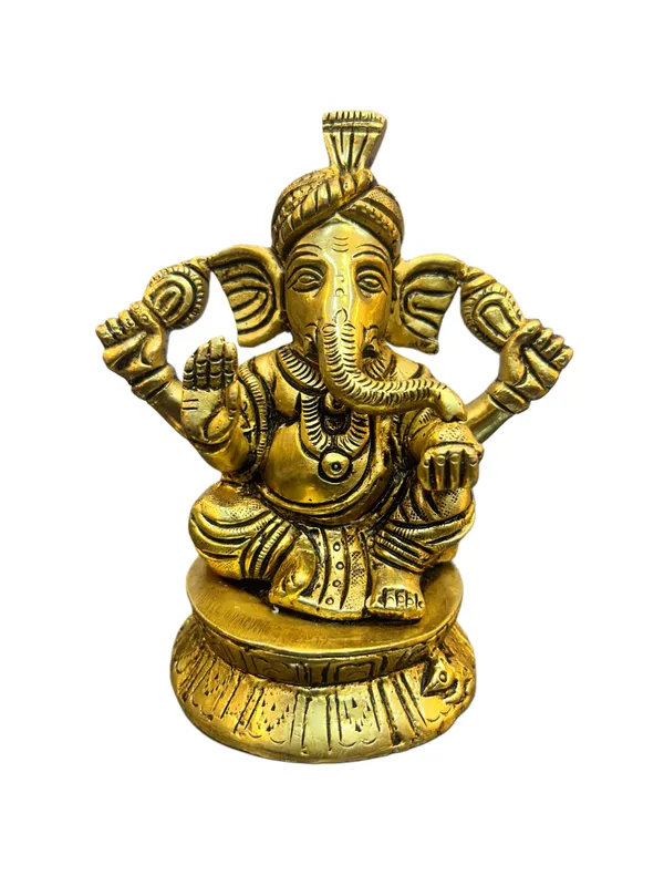 Gold_Finish_Lord_Ganesha_Idol