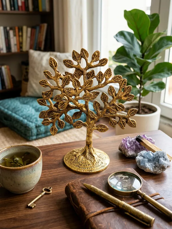 Gold_Tone_Kalpavriksha_Tree_Decorative_Figurine