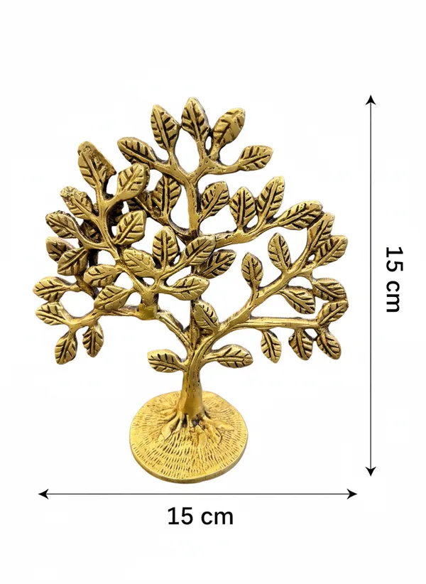 Gold_Tone_Tree_Design_Decorative_Figurine
