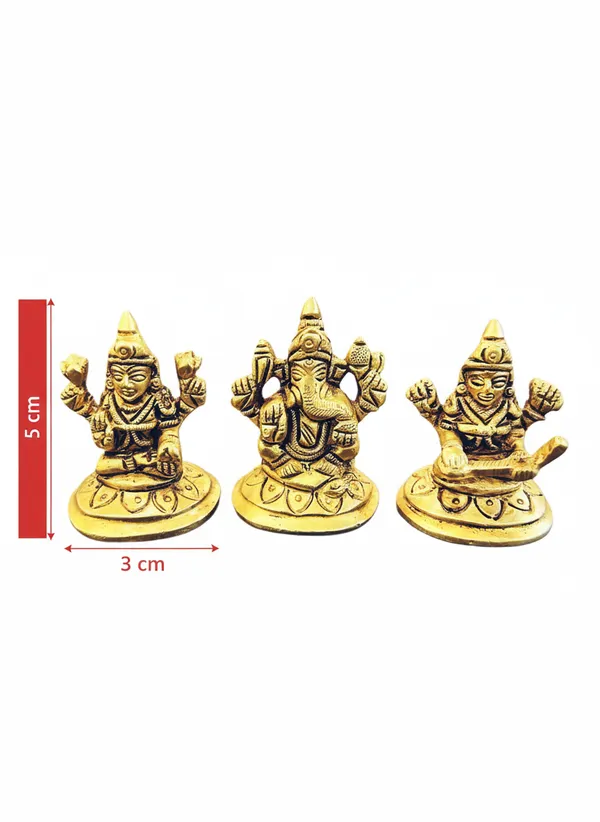 Gold-Tone_Traditional_Deity_Figurine_Set