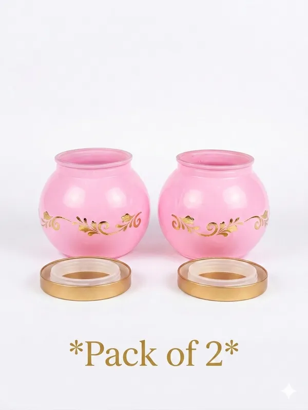 Pink_Floral_Print_Multipurpose_Airtight_Jar_Set