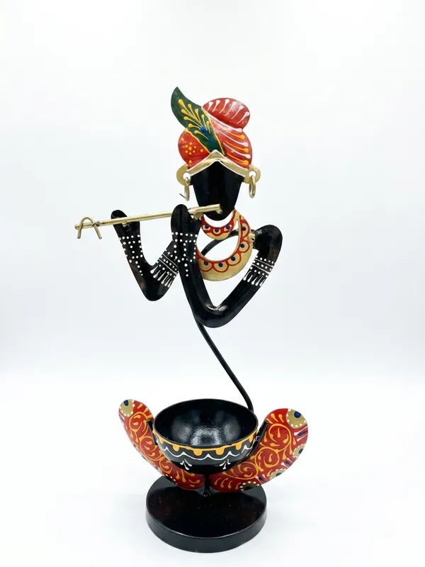 Metal_Traditional_Krishna_Decorative_Diya_Holder